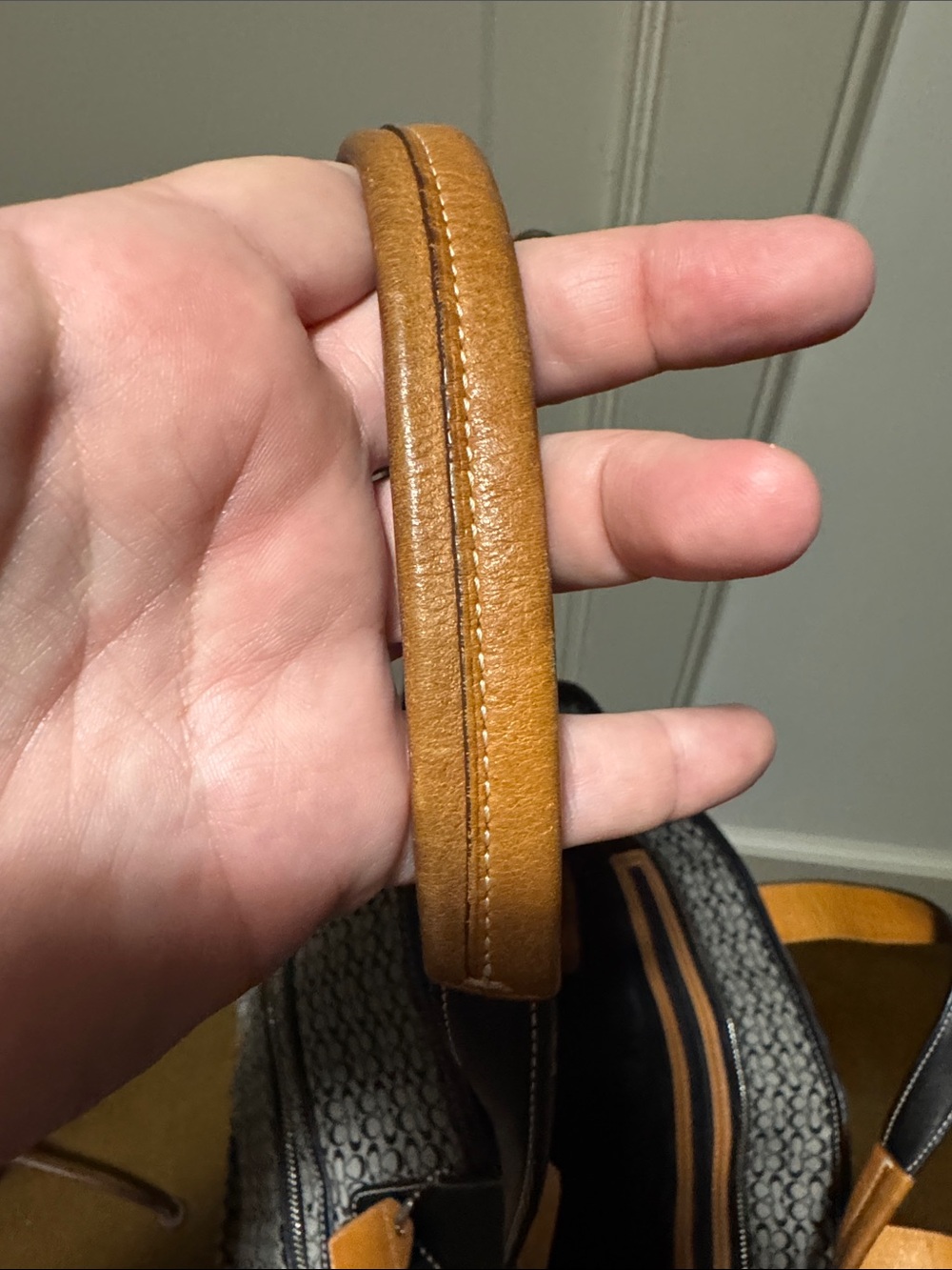 Coach Black & Gray Signature Tote - Picture 9 of 11